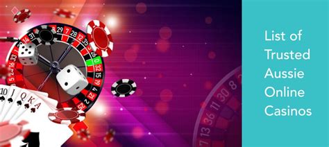 list of trusted online casinos